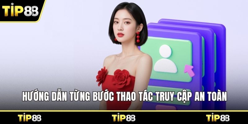 Hướng dẫn từng bước thao tác truy cập an toàn 